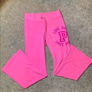 Victoria’s Secret lounge pants EUC Size small/pink